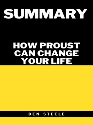 cover image of Summary of Alain de Botton's How Proust Can Change Your Life